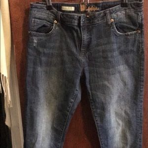 KFTK boyfriend jeans size 10
